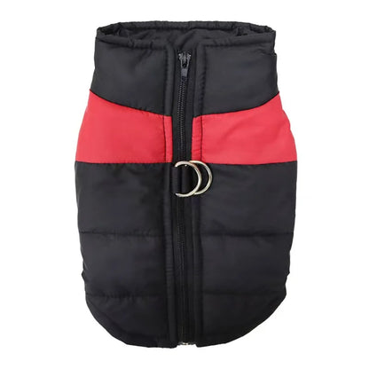 Waterproof Warm Dog Clothes Pet Coat Winter Vest Padded Zipper Jacket Dog Clothing for Small Medium Big Dogs Outfit