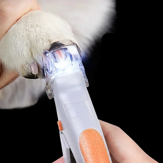 Professional Pet Nail Clipper Scissors with LED Light Cat Dog Nail Clippers Tool Scissors Nail Toeclaw Cutter Scissors Pet Suppl