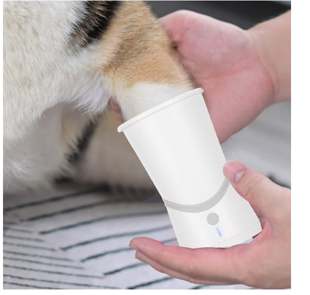 Limpiador de patas recargable