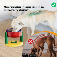 Plato elevado ajustable