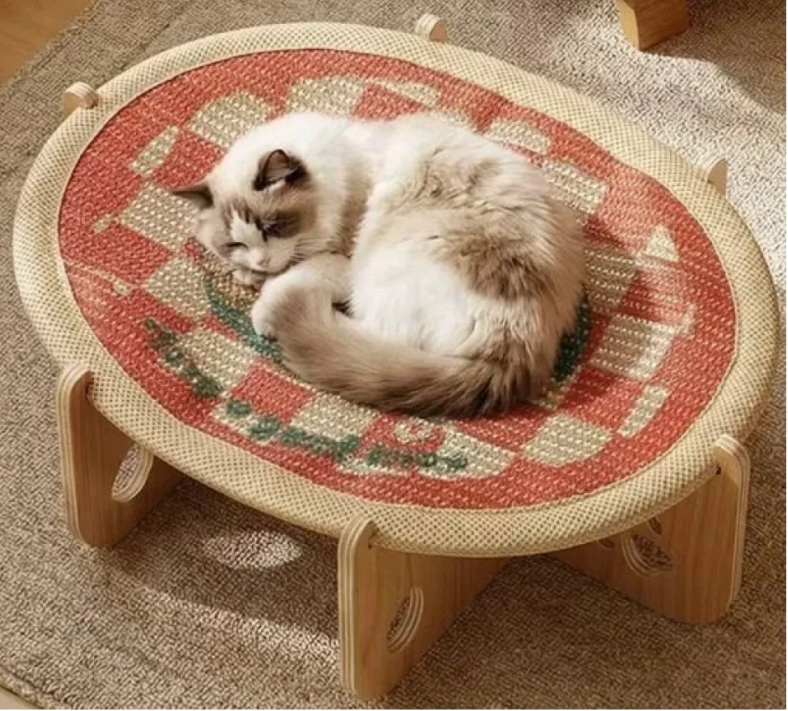 Cama elevada para gato